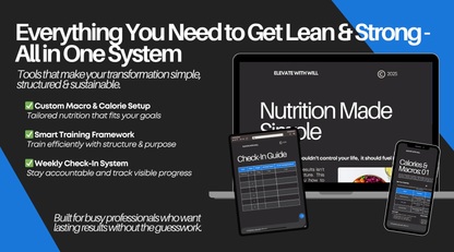 12-Week Lean & Strong Blueprint for Busy Professionals