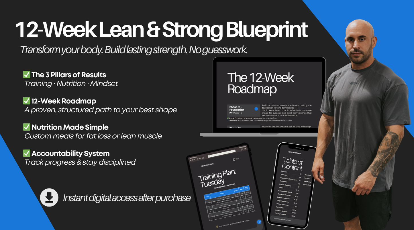 12-Week Lean & Strong Blueprint for Busy Professionals